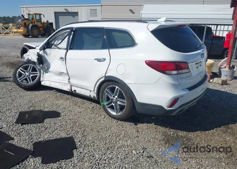 2017 Hyundai Santa Fe Limited Ultimate из США, поврежденный, VIN KM8SR4HF3HU209098